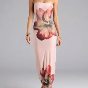 Windsor pink maxi dress
